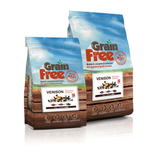 Venison Sweet Potato & Mulberry Grain Free Dog Food (6Kg or 12Kg)